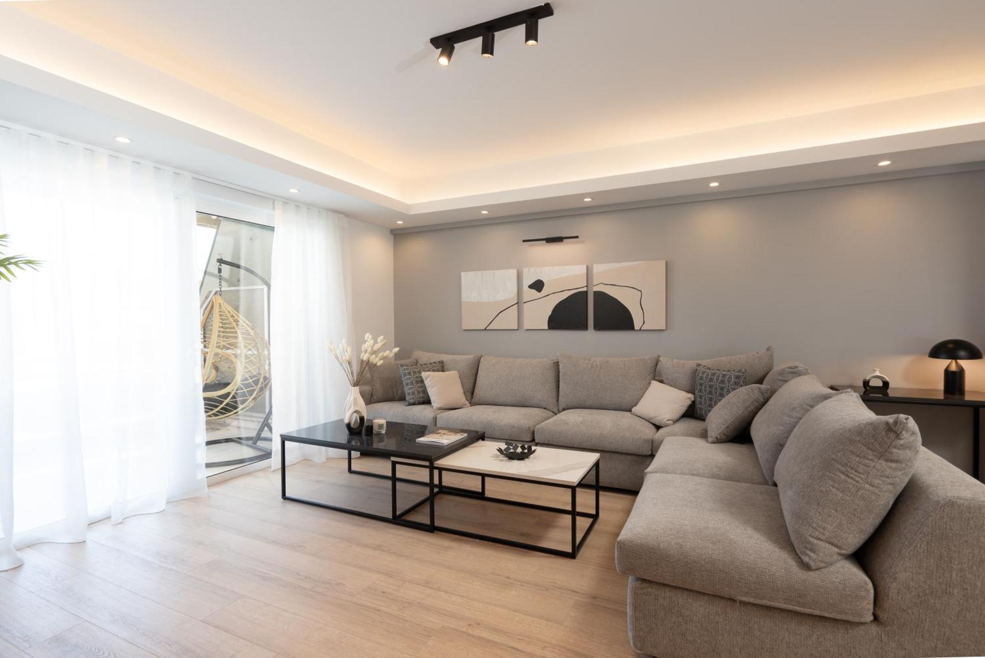 Luxury 4 Bedrooms Apartment Near Flisvos Marina Pireo Esterno foto