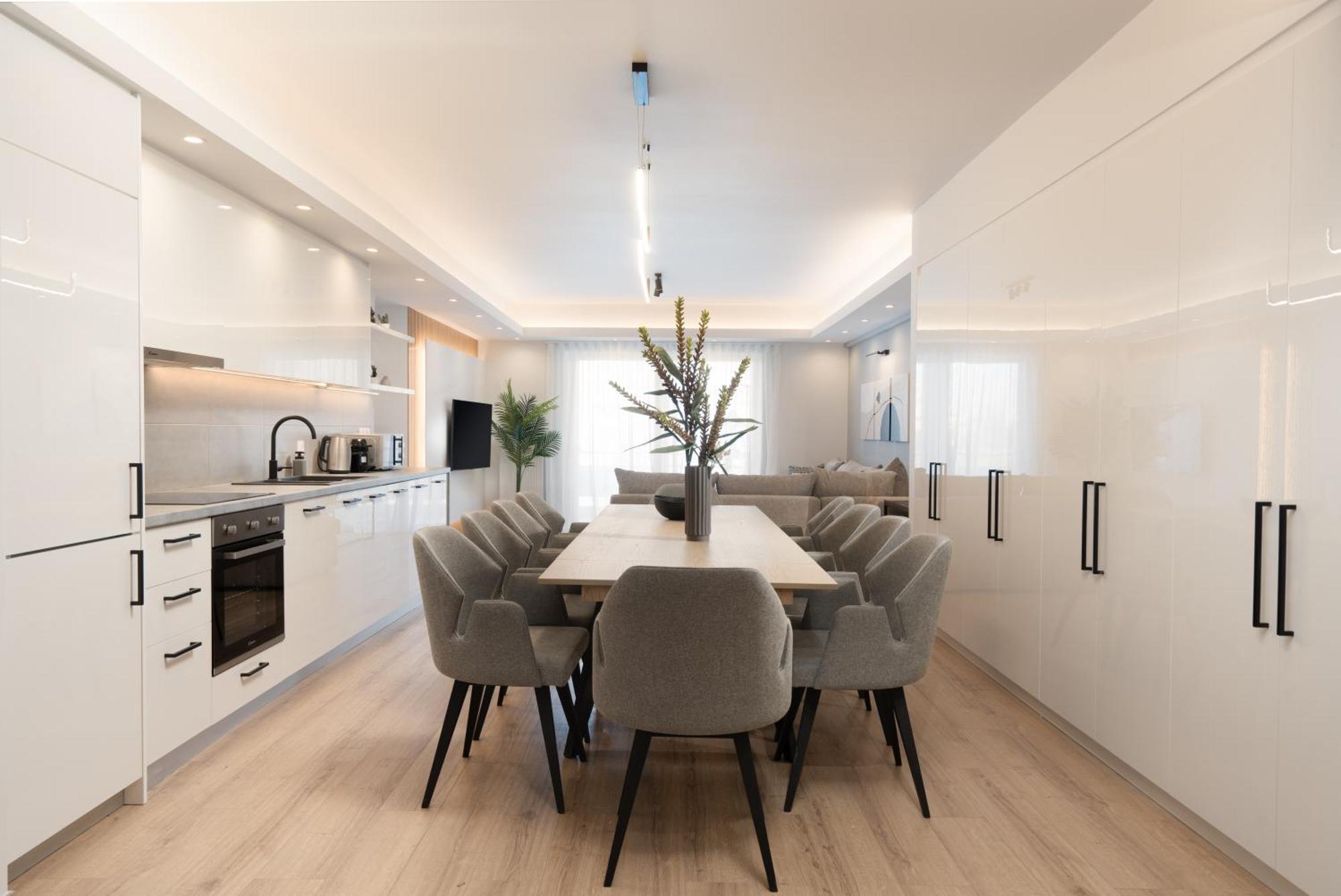Luxury 4 Bedrooms Apartment Near Flisvos Marina Pireo Esterno foto
